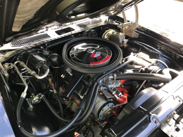 1970 Black Chevrolet Chevelle Convertible