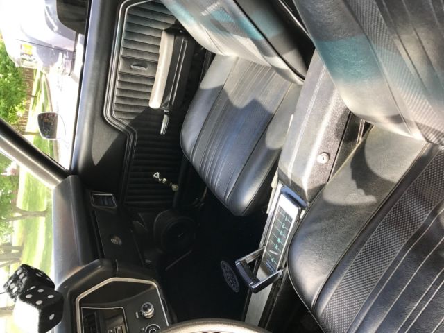 1970 Black Chevrolet Chevelle Convertible