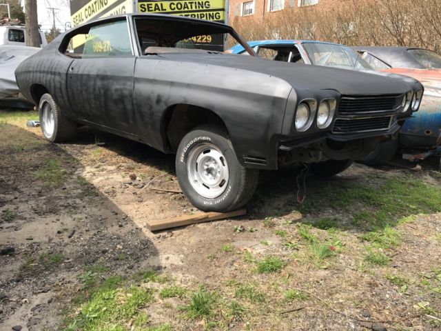 1970 Blue Chevrolet Chevelle Coupe