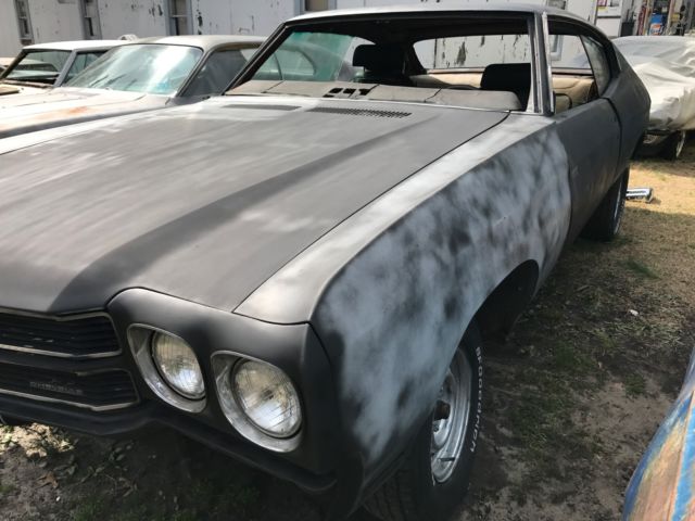 1970 Blue Chevrolet Chevelle Coupe