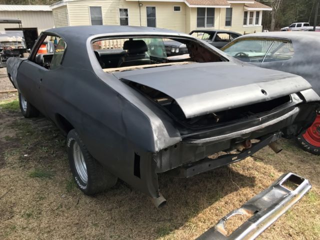1970 Blue Chevrolet Chevelle Coupe