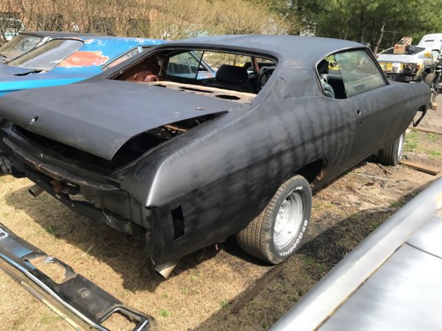 1970 Blue Chevrolet Chevelle Coupe