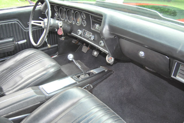 1970 Red Chevrolet Chevelle Coupe