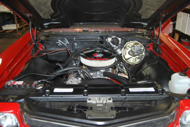 1970 Red Chevrolet Chevelle Coupe