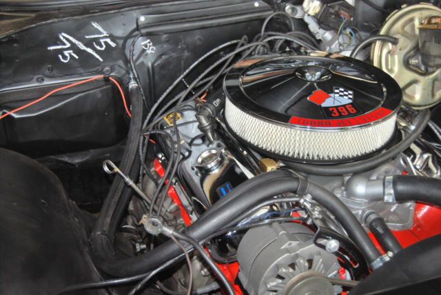 1970 Red Chevrolet Chevelle Coupe