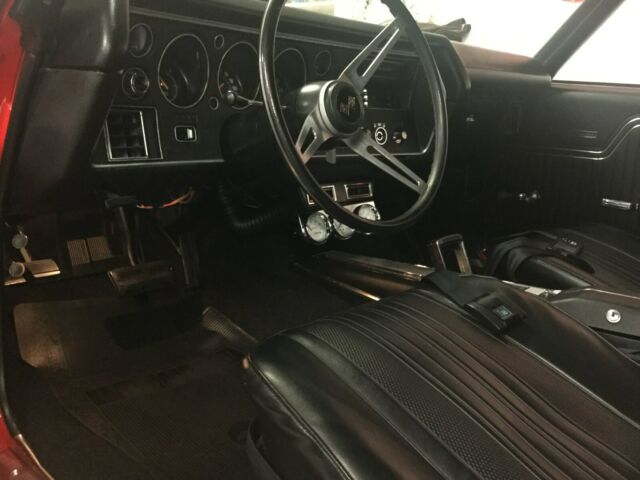 1970 Red Chevrolet Chevelle Convertible