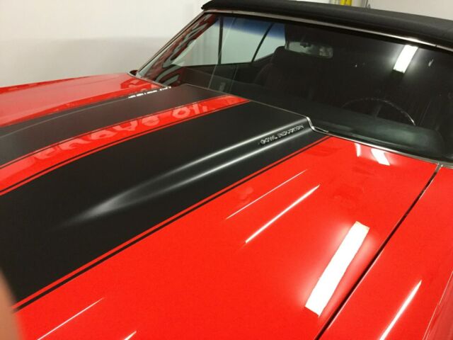 1970 Red Chevrolet Chevelle Convertible