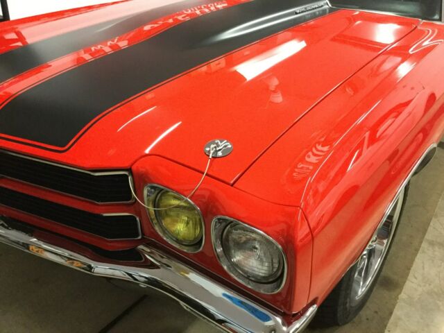 1970 Red Chevrolet Chevelle Convertible