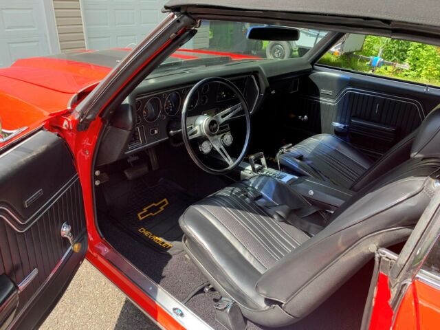 1970 Red Chevrolet Chevelle Convertible