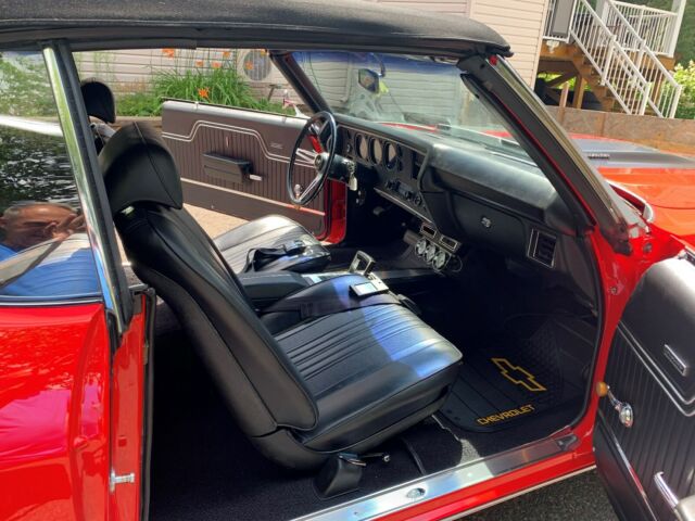 1970 Red Chevrolet Chevelle Convertible