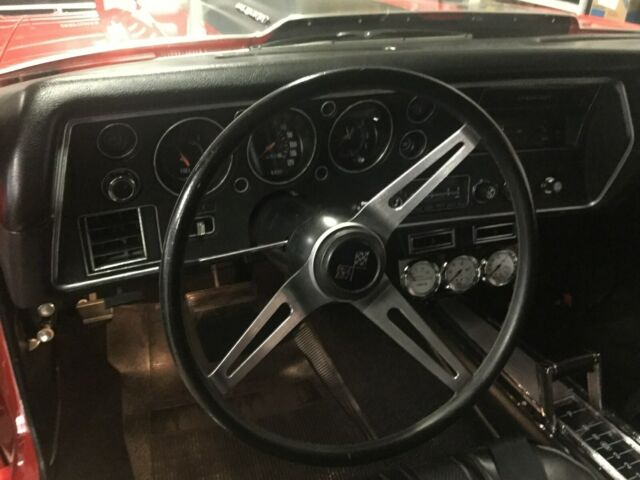 1970 Red Chevrolet Chevelle Convertible