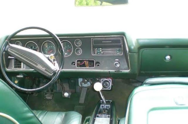 1970 FOREST GREEN Chevrolet Chevelle SPORT COUPE