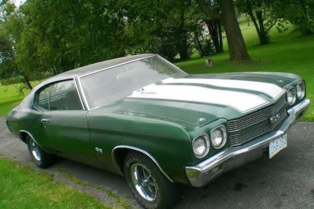 1970 FOREST GREEN Chevrolet Chevelle SPORT COUPE
