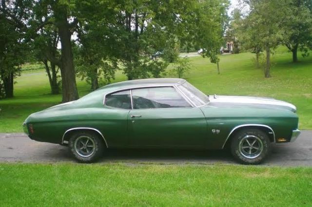 1970 FOREST GREEN Chevrolet Chevelle SPORT COUPE
