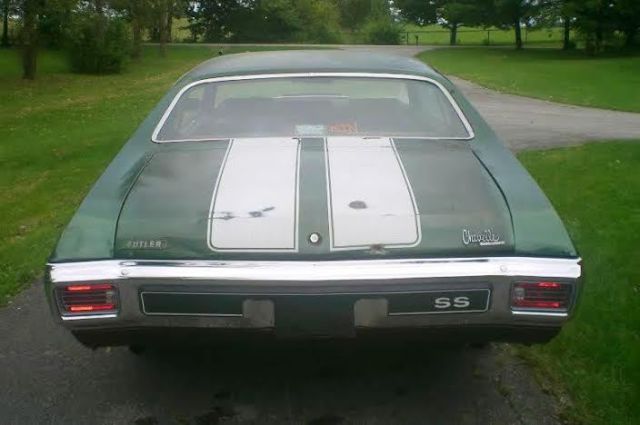 1970 FOREST GREEN Chevrolet Chevelle SPORT COUPE