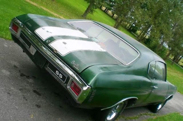 1970 FOREST GREEN Chevrolet Chevelle SPORT COUPE