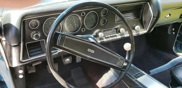 1970 FATHOM  BLUE Chevrolet Chevelle Coupe