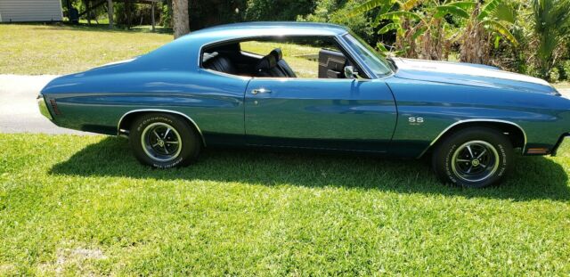 1970 FATHOM  BLUE Chevrolet Chevelle Coupe