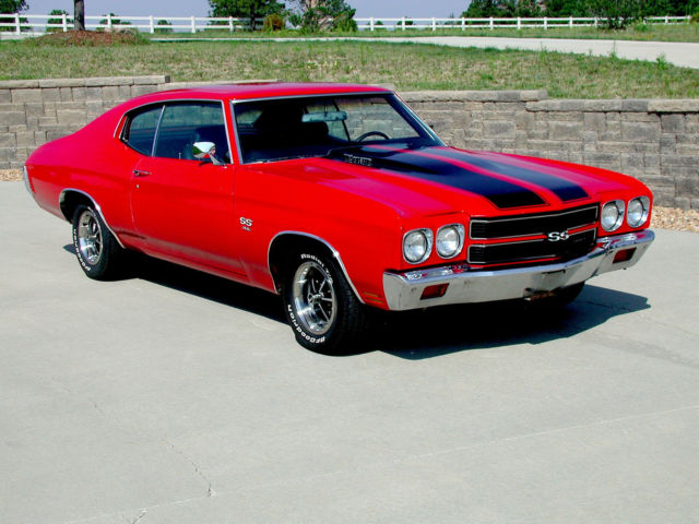 1970 Red Chevrolet Chevelle