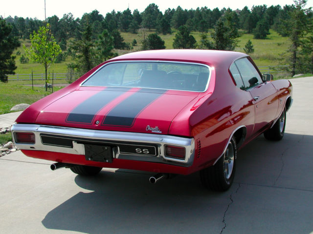 1970 Red Chevrolet Chevelle