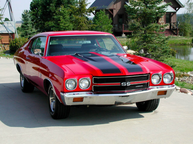1970 Red Chevrolet Chevelle