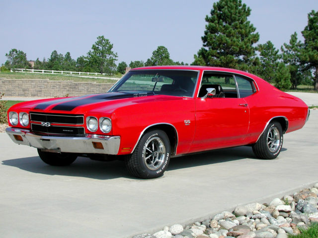 1970 Red Chevrolet Chevelle