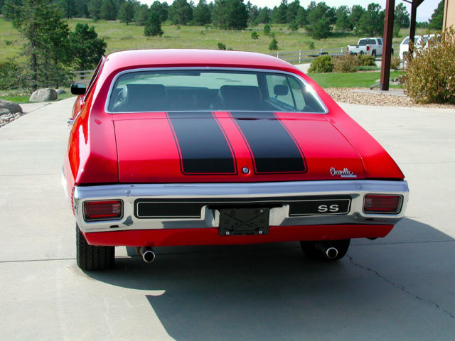 1970 Red Chevrolet Chevelle