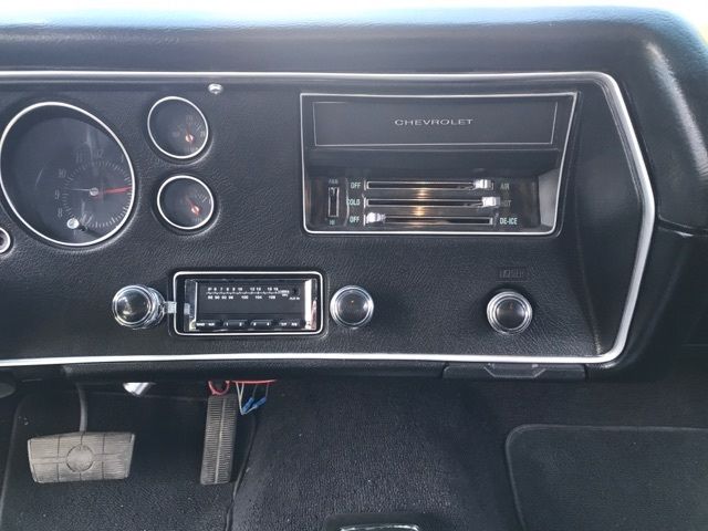 1970 Red Chevrolet Chevelle Coupe