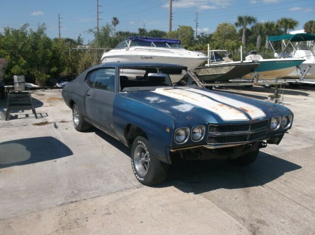 1970 Blue Chevrolet Chevelle Coupe