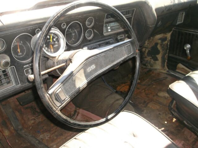 1970 Blue Chevrolet Chevelle Coupe