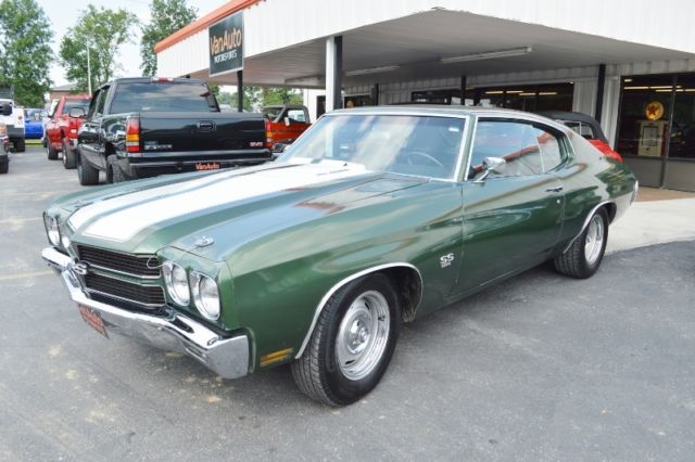 1970 Green Chevrolet Chevelle Coupe