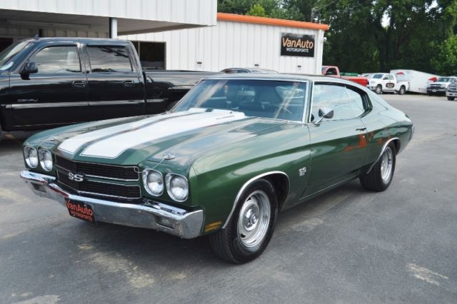 1970 Green Chevrolet Chevelle Coupe