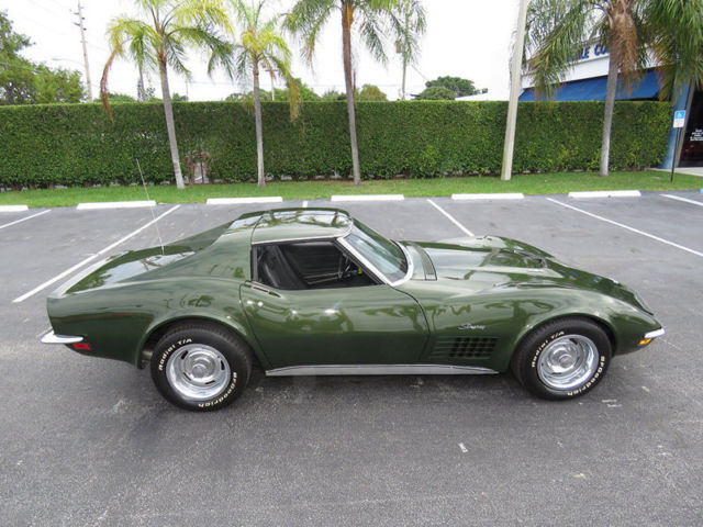 1970 Green Chevrolet 454 Stingray Coupe