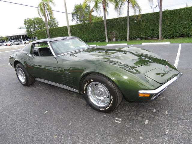 1970 Green Chevrolet 454 Stingray Coupe