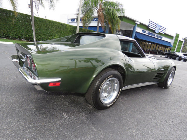1970 Green Chevrolet 454 Stingray Coupe