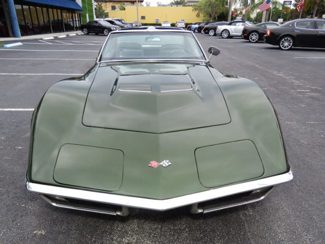 1970 Green Chevrolet 454 Stingray Coupe