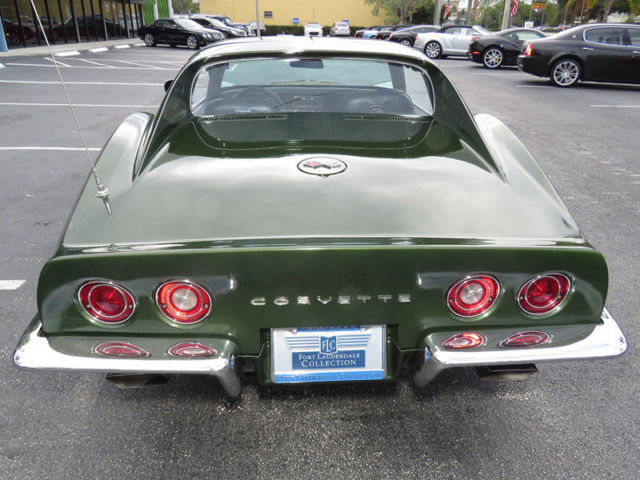 1970 Green Chevrolet 454 Stingray Coupe