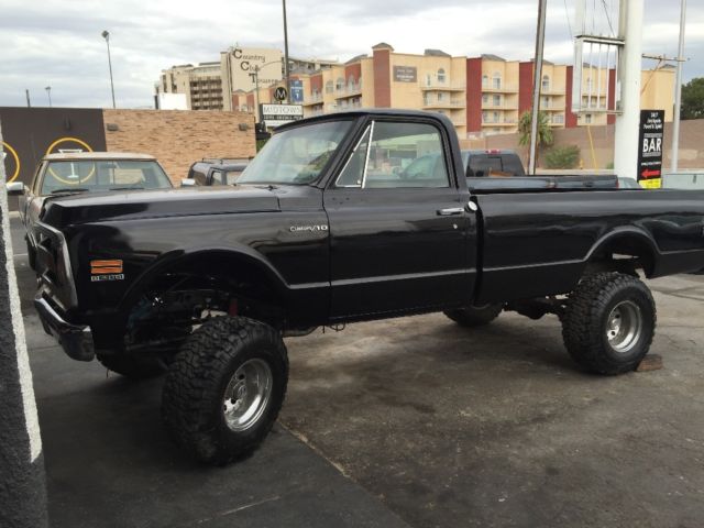 1970 Black Chevrolet C-10 Standard Cab Pickup