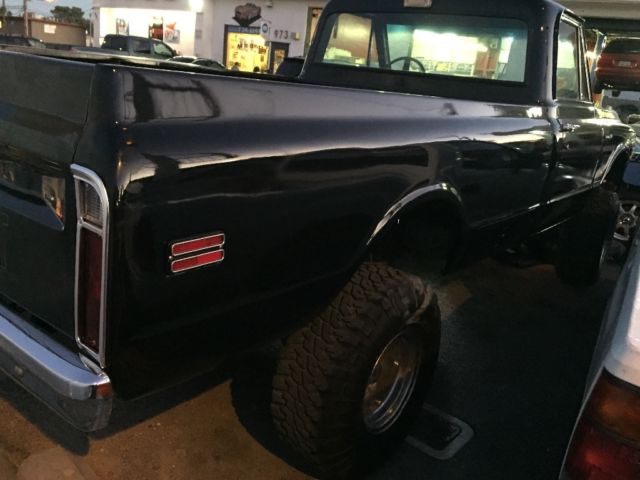 1970 Black Chevrolet C-10 Standard Cab Pickup