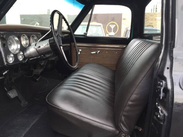 1970 Black Chevrolet C-10 Standard Cab Pickup