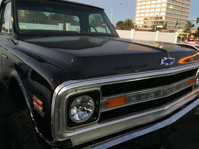 1970 Black Chevrolet C-10 Standard Cab Pickup