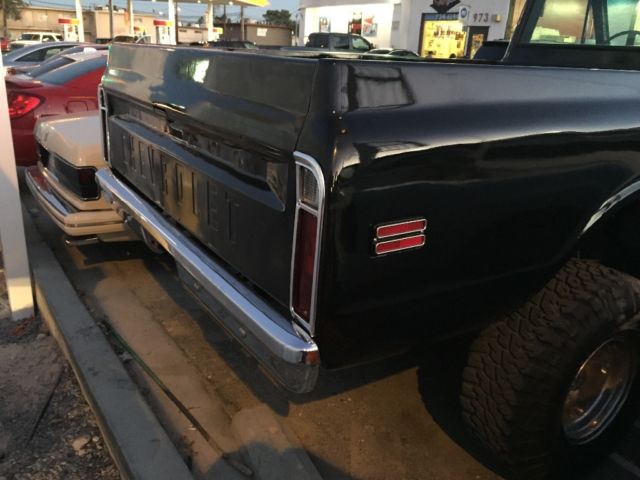 1970 Black Chevrolet C-10 Standard Cab Pickup
