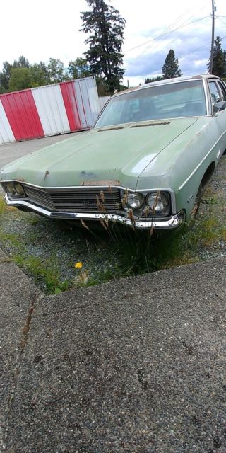 1970 Blue Chevrolet Bel Air/150/210