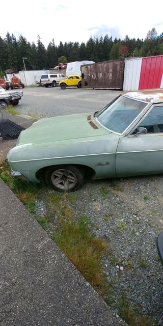 1970 Blue Chevrolet Bel Air/150/210