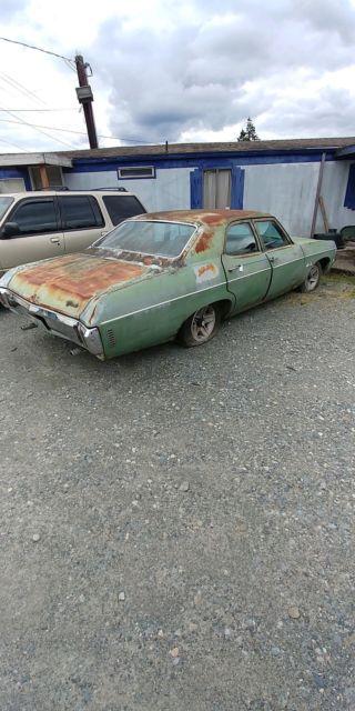1970 Blue Chevrolet Bel Air/150/210