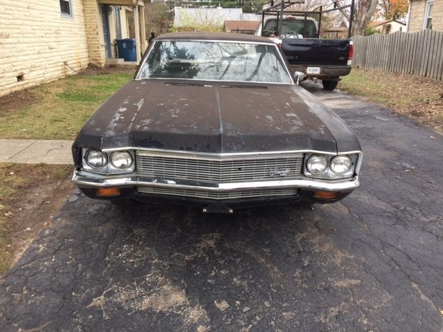 1970 Black Chevrolet Bel Air/150/210 4 door