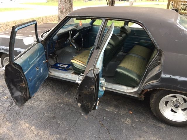 1970 Black Chevrolet Bel Air/150/210 4 door