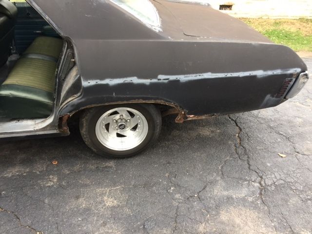1970 Black Chevrolet Bel Air/150/210 4 door