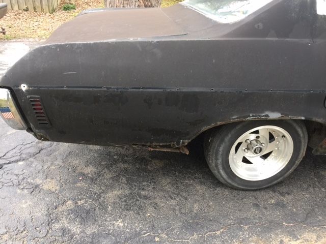 1970 Black Chevrolet Bel Air/150/210 4 door