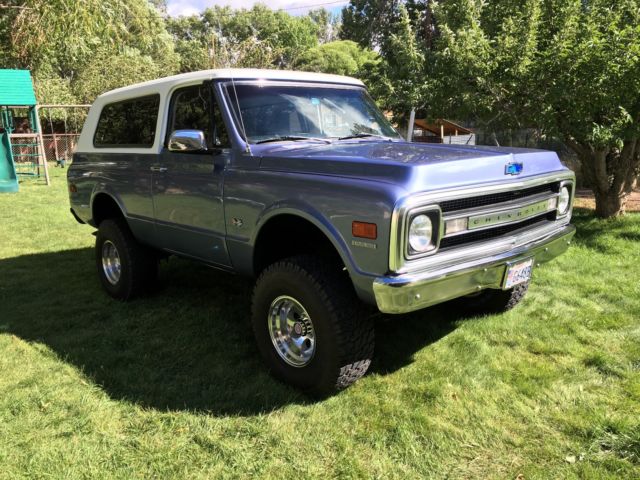 1972 Blue Chevrolet Blazer SUV